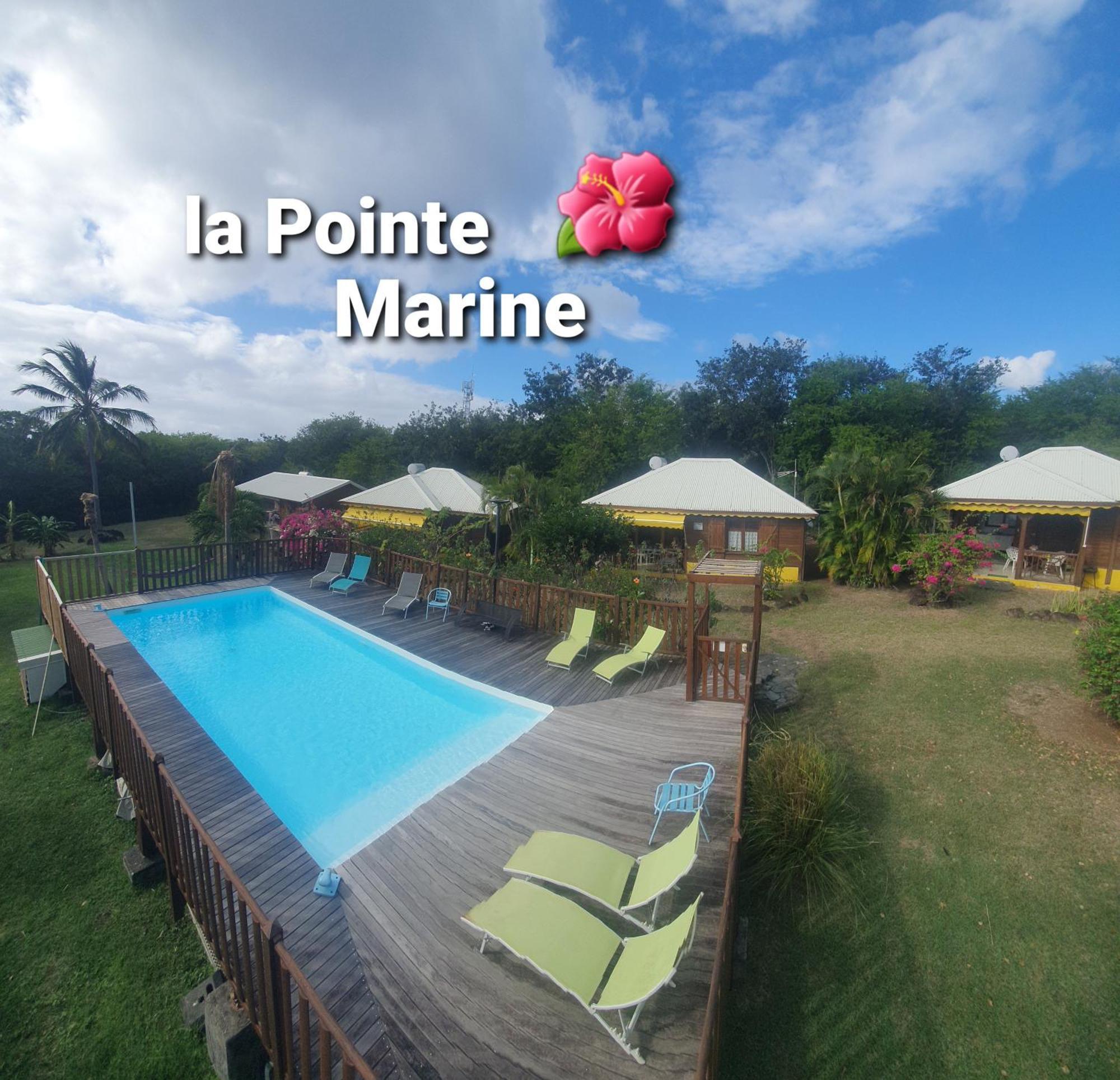 Cottage La Pointe Marine Deshaies Exterior foto